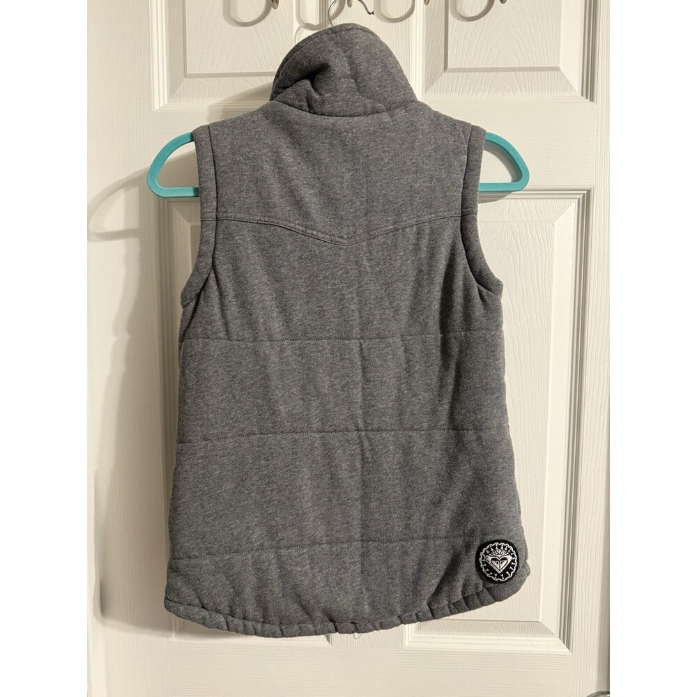 Grey Roxy quilted Vest - Picture 2 of 6
